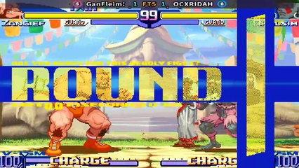 GanFleim! vs OCXRIDAH  - Street Fighter Alpha 3 - FT5