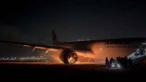 VÍDEO | Las claves de la exitosa evacuación del Airbus A350 incendiado en Japón