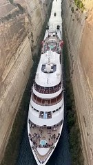 Cruise Ship Threads The Needle  ViralHog
