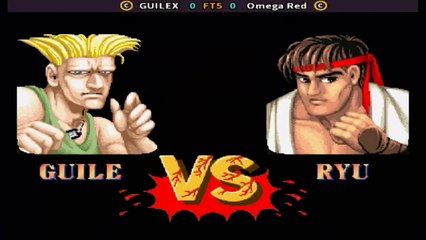 GUILEX vs Omega Red - Street Fighter II - The World Warrior - FT5
