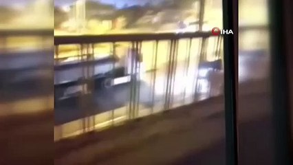 Kavgada hırsını alamadı, arabasını adamın üzerine sürüp çarptı!