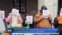 NO SE SABE DEL PARADERO DE LOS 4 POLLEROS PLAGIADOS EN TOLUCA, EDOMEX