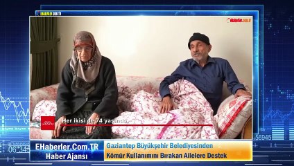 Gaziantep Büyükşehir Belediyesinden Kömür Kullanımını Bırakan Ailelere Destek