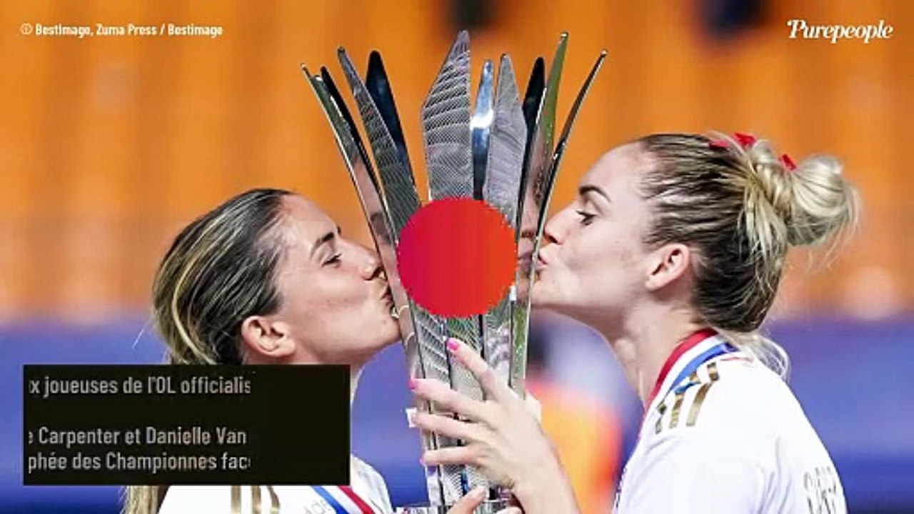 Deux joueuses de l'Olympique lyonnais officialisent leur histoire d'amour et annoncent leurs fiançailles !