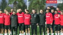 Sergen Yalçın, Antalyaspor'la ilk antrenmanına çıktı