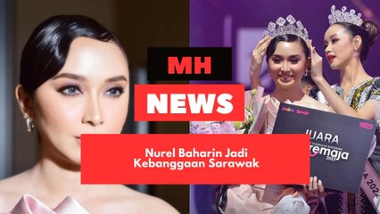 Nurel Baharin Juara Dewi Remaja 2023 Kebanggaan Sarawak