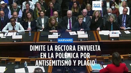 La rectora de Harvard deja su cargo tras verse envuelta en la polémica