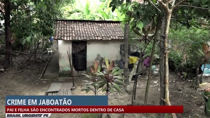 Pai e filha são encontrados mortos dentro de casa