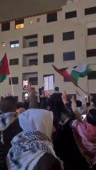 اعتصام قرب سفارة الاحتلال في العاصمة عمّان