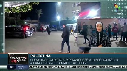 Palestinos demandan una tregua a largo plazo o un alto al fuego