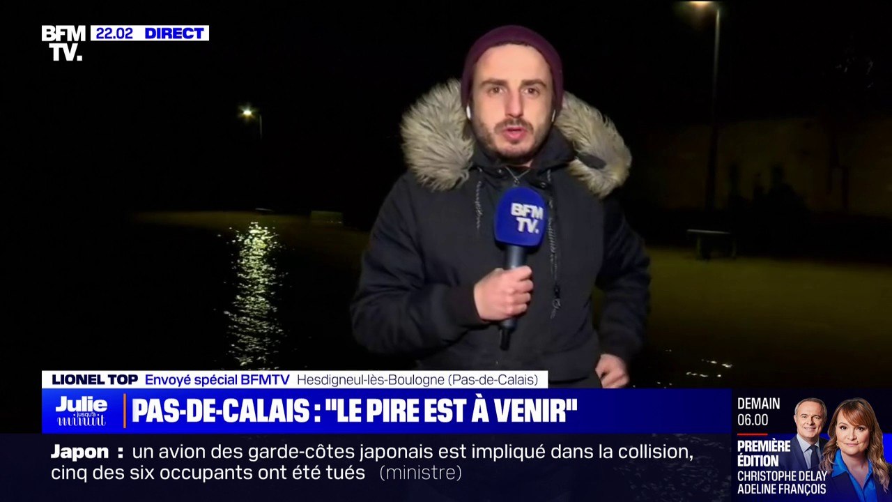 Crues dans le Pas-de-Calais: Emmanuel Macron a...