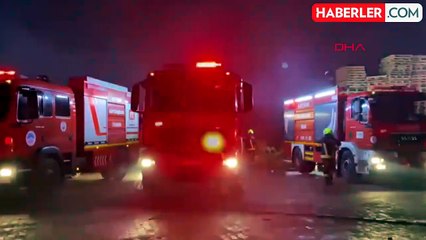 Kayseri Organize Sanayi Bölgesi'nde Fabrikada Yangın Çıktı