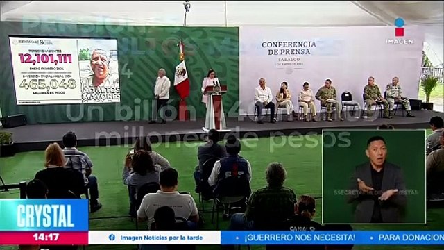 Se ha destinado una cifra histórica para la Pensión de Adultos Mayores : Ariadna Montiel