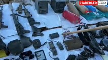 MSB, Pençe Kilit Operasyonu bölgesinde teröristlere ait mağarada silah ve mühimmat bulundu