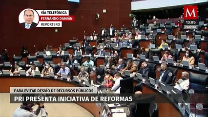 PRI presenta iniciativa para garantizar transparencia y evitar desvío de recursos