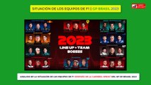 ANÁLISIS DE LA SITUACIÓN DE LOS EQUIPOS DE F1 ANTES DE LA CARRERA LARGA DEL GP DE BRASIL 2023