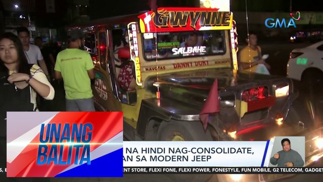 Ilang tsuper na hindi nag-consolidate, namamahalan sa modern jeep | UB