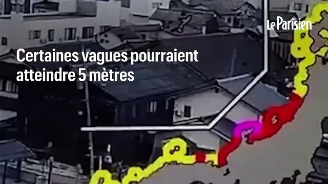 Japon _ les premières images impressionnantes des 21 séisme