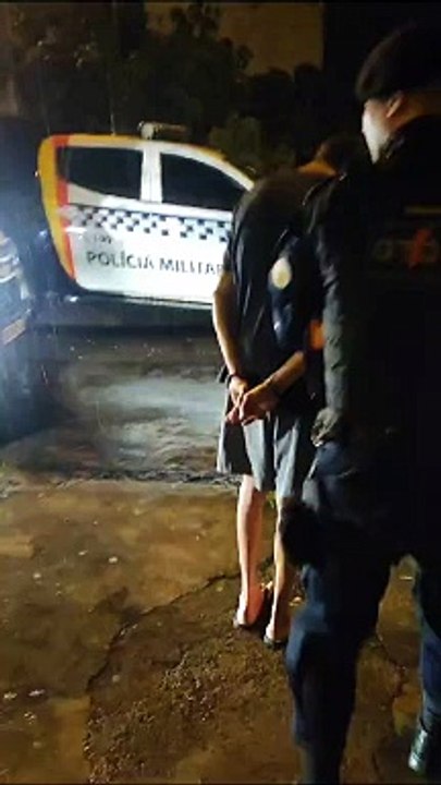 Vídeo: homem que cometeu feminicídio na véspera de ano-novo é preso pela PM