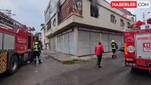 Mersin'de ev yangını ekiplerin müdahalesiyle söndürüldü
