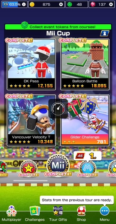 Mario Kart Tour: Holiday Tour: Multi-player racing