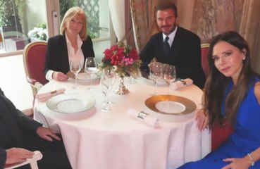 David Beckham used his Happy New Year post to have a dig at his wife Victoria’s claim she grew up 'working class'