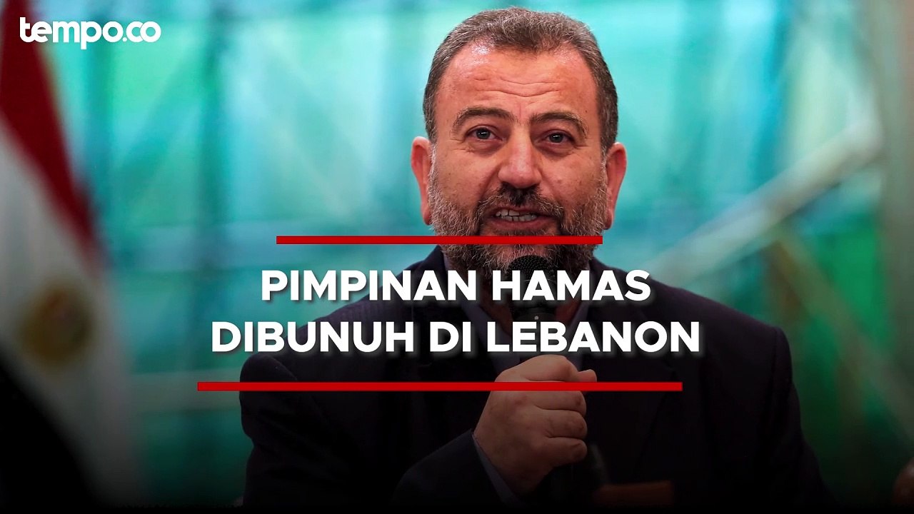 Pimpinam Hamas Saleh al-Arouri Tewas Diserang Drone Israel di Lebanon, Warga Minta Balas Dendam