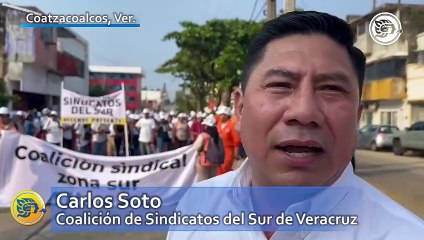 Coalición obrera del sur, a disposición para la transformación de Veracruz