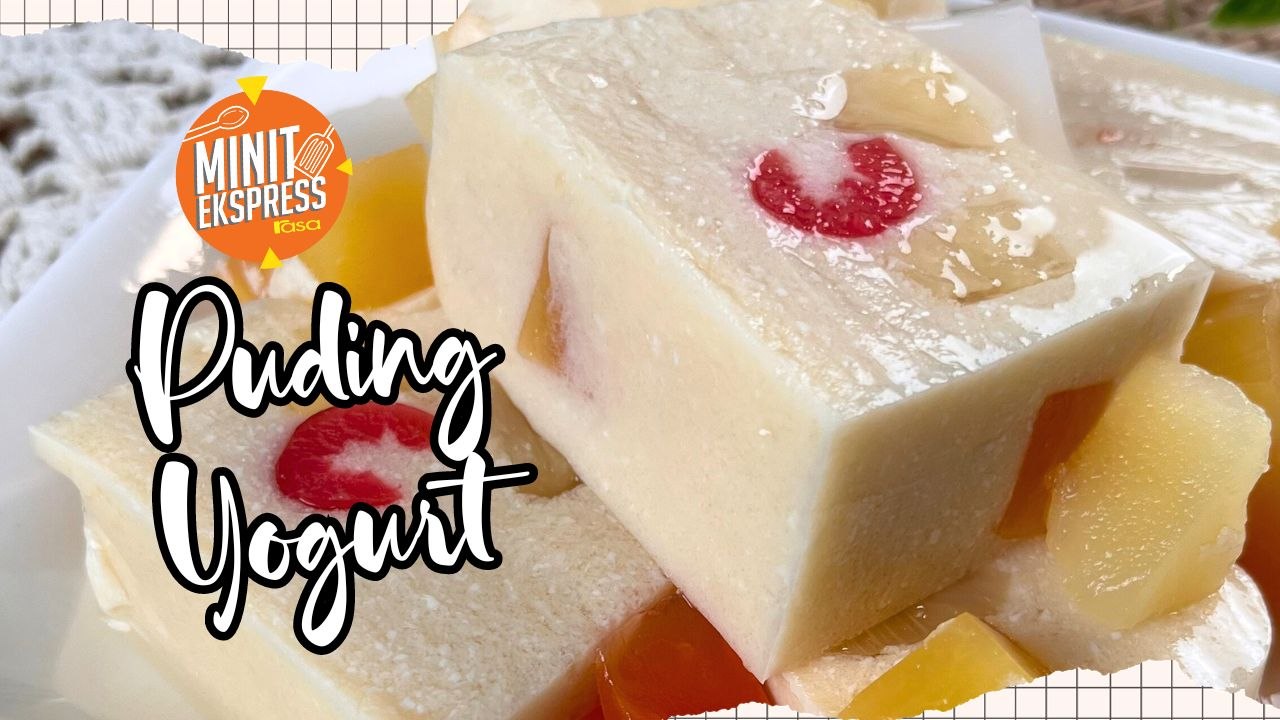 Puding Yogurt, Makan Sejuk-Sejuk Memang Ngam