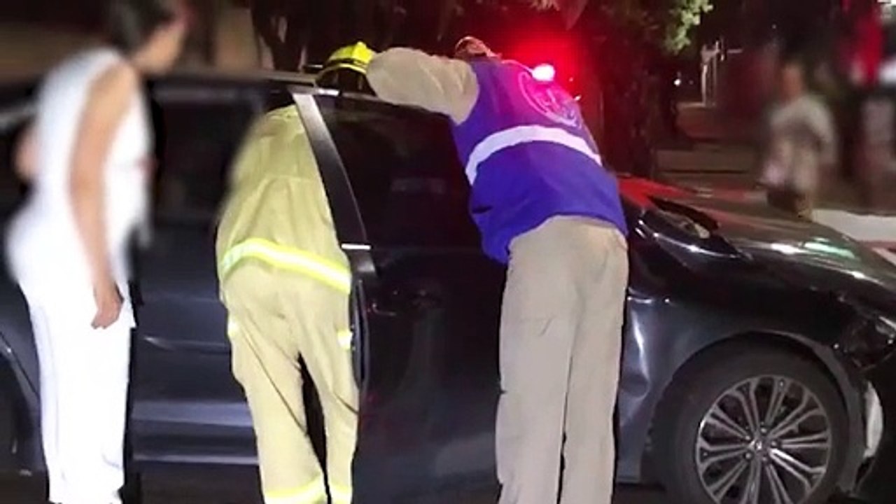 Idosa fica ferida em acidente de trânsito na Rua Manoel Ribas