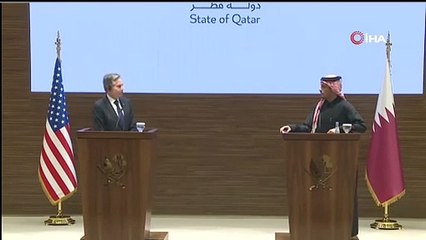 Blinken: "Filistinli siviller şartlar elverir vermez evlerine dönebilmeli”