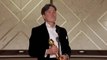 Golden Globes: Oppenheimer’s Cillian Murphy accepts Best Actor award with wife’s lipstick on nose
