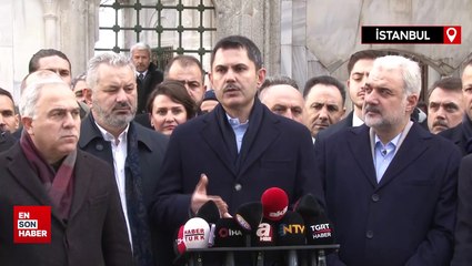 İstanbul adayı Murat Kurum'dan deprem açıklaması