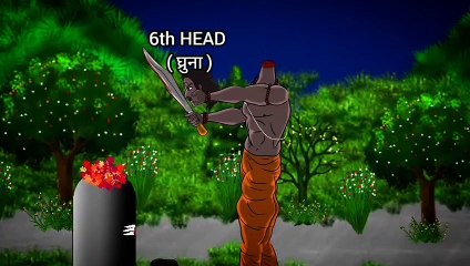 RAVAN_Ravan ke dus bikaar_Lord Shiva _Mahakaal_cartoon