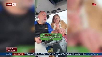 Fatma Şahin hasada katıldı