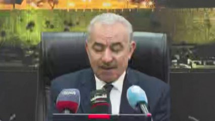 كلمة لرئيس الوزراء الفلسطيني حول حرب غزة والتصعيد في الضفة