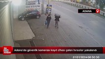 Adana'da güvenlik kamerası kayıt cihazı çalan hırsızlar yakalandı