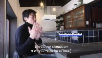 Unique houses survive quake in Japan village