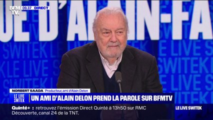 "Je suis très triste de ce déballage": Norbert Saada, ami d'Alain Delon, réagit au conflit qui déchire la famille
