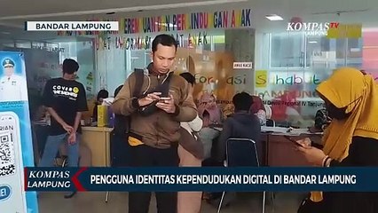 Pengguna Identitas Kependudukan Digital di Bandar Lampung