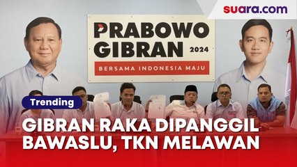 Gibran Bagi-bagi Susu Berujung Pemanggilan Bawaslu, TKN Melawan