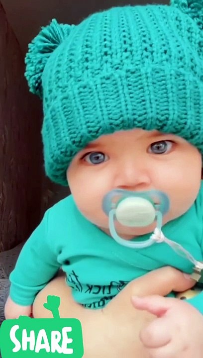 Cute baby smile