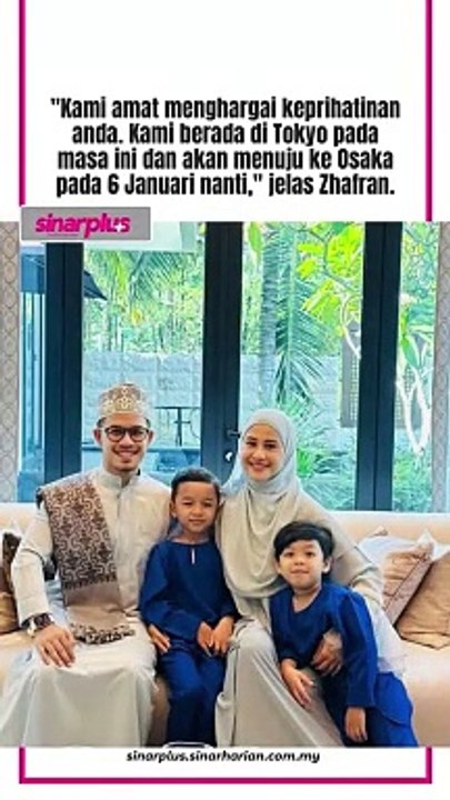 Gempa bumi 7.5 magnitud melanda Jepun, moga Datin Fouziah Gous dan keluarga di sana selamat