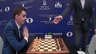 Polish chess player refused to shake hands with Russian opponent who supports aggression against Ukraine
