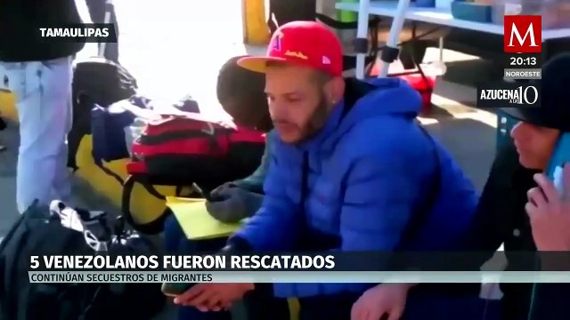 Autoridades de Tamaulipas encuentran a cinco migrantes venezolanos secuestrados