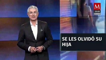 Niña olvidada en establecimiento comercial en Tabasco