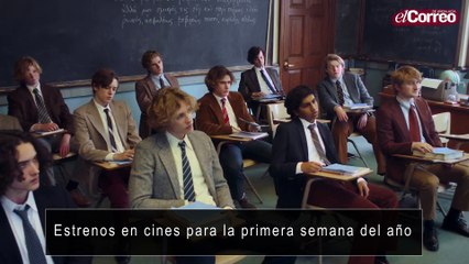 Estrenos en cines para la primera semana del año