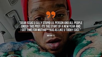 Kid Cudi slams troll for criticising his SNL performance