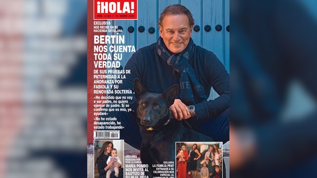 Bertín Osborne dice que no quiere ser padre del hijo de Gabriela Guillén pero le “ayudará”