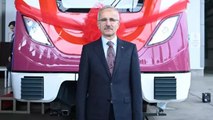 Bakan Uraloğlu, 'İstanbul Havalimanı Metrosu Sürücüsüz Yerli Metro Seti Teslim Töreni'ne katıldı